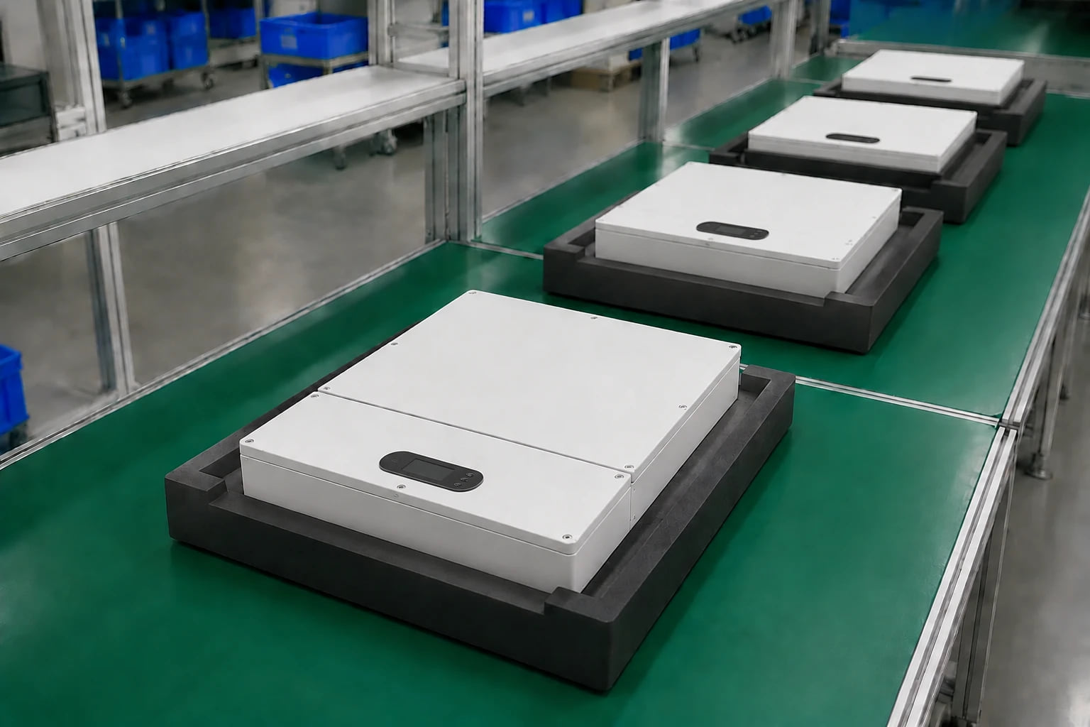 Inverter ibridi posizionati nelle stazioni di assemblaggio finale